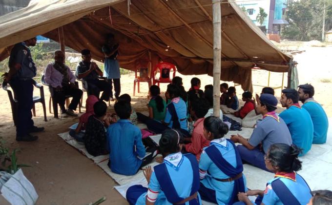 OBSERVATION OF WORLD THINKING DAY  AND SCOUTS FOUNDERS DAY. 