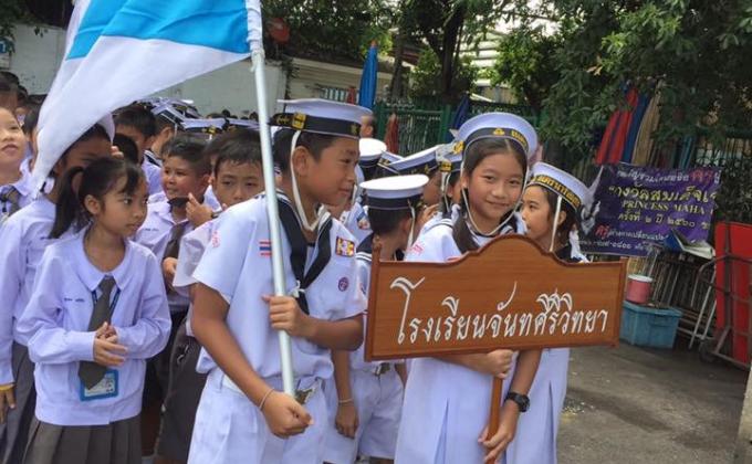 รณรงค์การทิ้งขยะให้เป็นที่