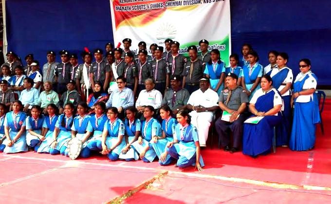 KVS Regional Level Republic Day Parade Rally 2015