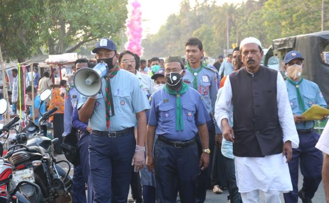 কোভিট ১৯ সচেতনতামূলক প্রচারনা