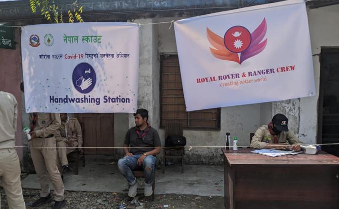 Scout Handwashing Station