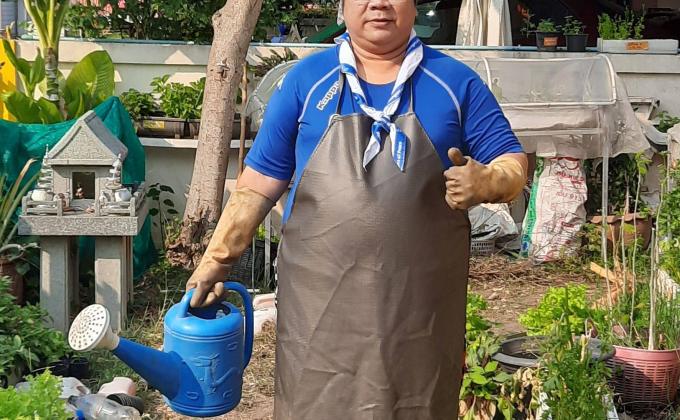 สร้างแรงบันดาลใจให้ชุมชนปลูกผักปลอดสารเคมี