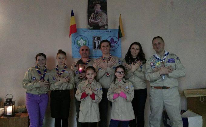 Scouts of NOSU brought the Light of Peace to Moldova
