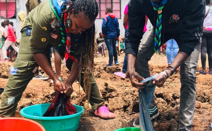 COMMUNITY SERVICE  AT A CHILDREN'S HOME IN NAIROBI