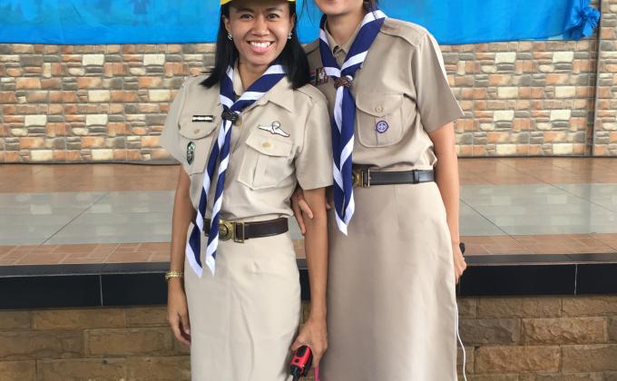 แม่เสือสาว ย่างเข้า 30 (กิจกรรมค่ายวิทยาศาสตร์)