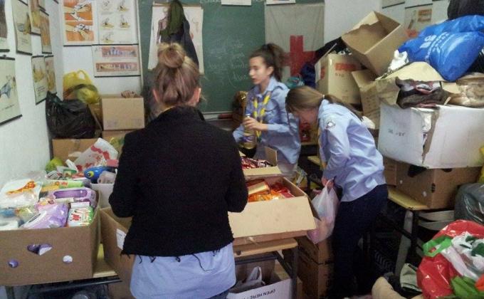 Scouts of Visoko for the affected territory 