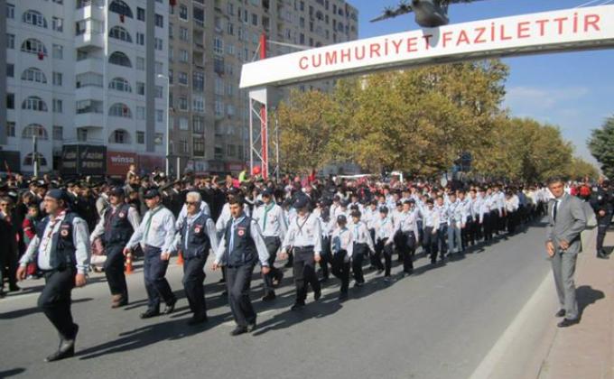 29  OCTOBER 90TH ANNIVERSARY OF REPUBLIC OF TURKEY AT KAYSERİ PROVİNCE