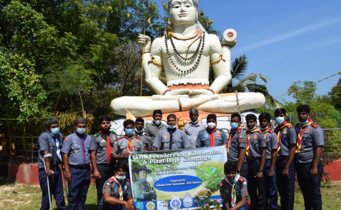 BP day celebrations and hope for plant stage 4 of kankesanthurai scout district 