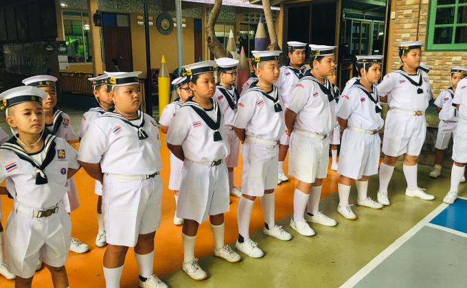 เตรียมความพร้อมในการจัดระเบียบแถว