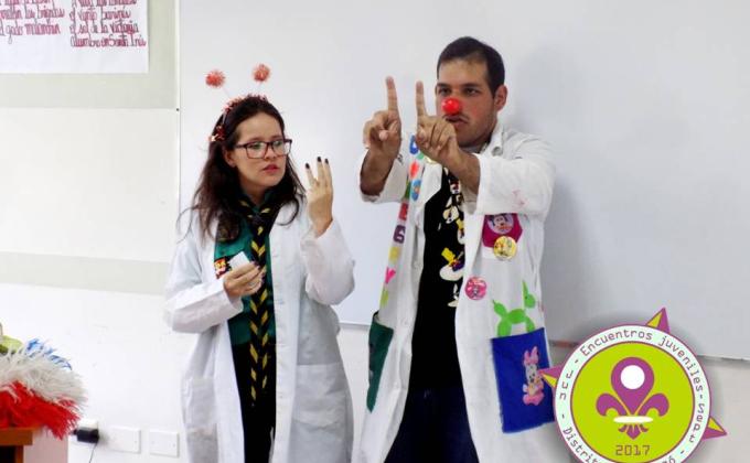 Multiplicando sonrisas con los payascouts