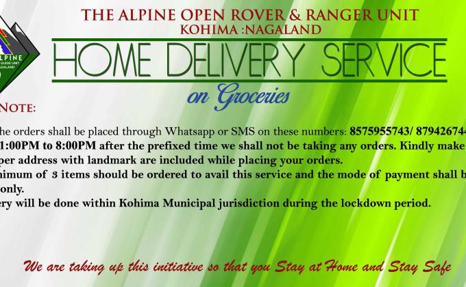 HOME DELIVERY SERVICE PROJECT DURING COVID-19 LOCKDOWN