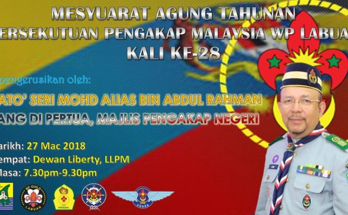 MESYUARAT AGUNG PERSEKUTUAN PEGAKAP MALAYSIA KALI KE-28 2018