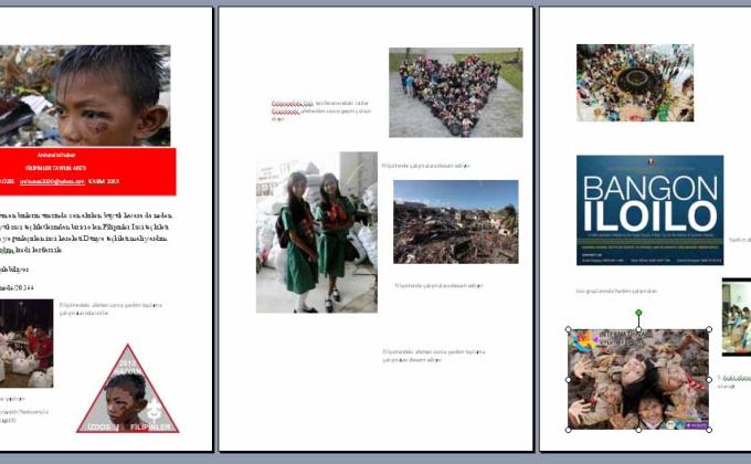 A NEWSLETTER TO OUR SCOUT LEADERS FOR  THE DISASTER IN PHILLIPPINES