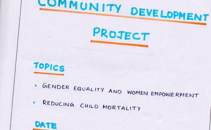  community development project