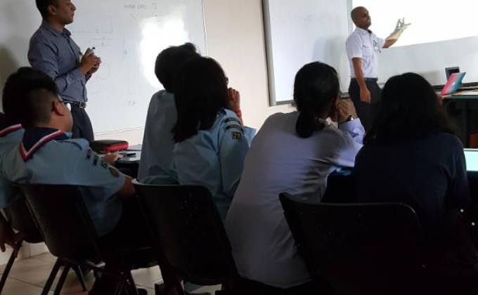 Air Scouts School Briefing at Asia Pacific School 