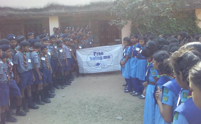 free being me workshop at Sonepur