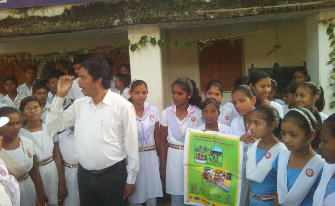 Observance of globsl hand washing day