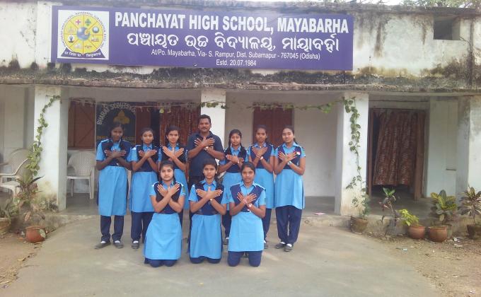 Thinking day observation at P.H.S.Mayabarha