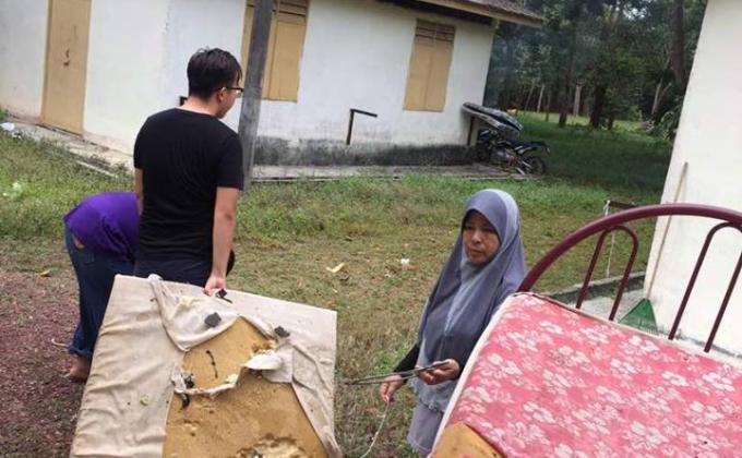 Group Cleaning At Kem Pengakap Melaka Part II (PARTICIPANT)