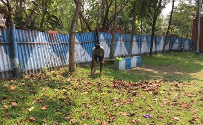 Holi celebration with swatch bharat