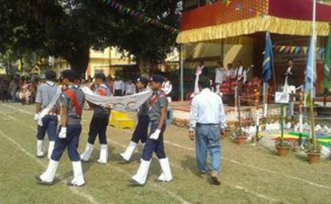 FLAG LOWERING CEREMONY