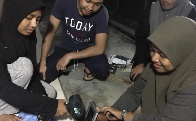 Light Buzzing at Kampung Orang Asli PETA, Ulu Endau, Johor