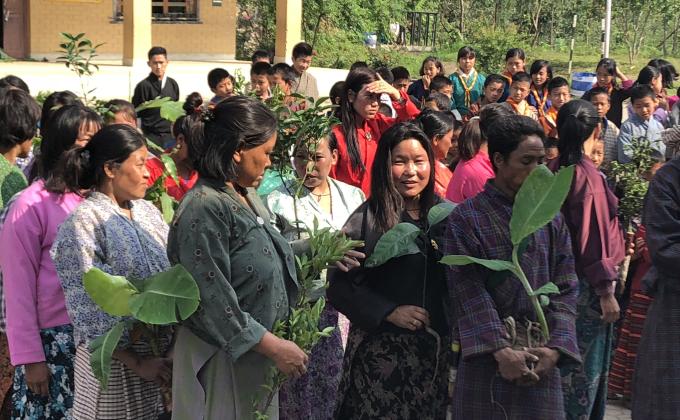 Social Forestry Day in Bhutan