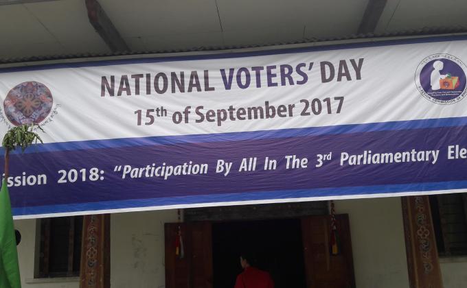 Observing National voters day ( international democracy day)