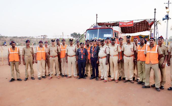 17th National jamboree India Karnataka service