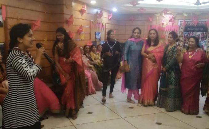MOP and DOP activities with ladies on the occasion of Karva Chooth.