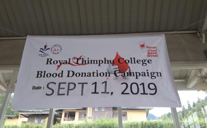 Humanitarian Action by Donating Blood