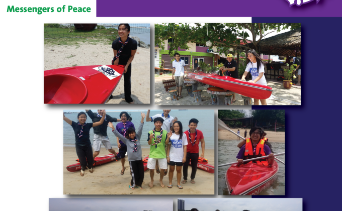 Sea Rover Scouts experiencing the meaning of fellowship and the Brotherhood of Scouting