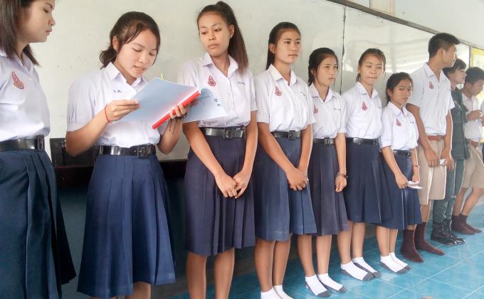 ออกมาให้ความรู้ในบทเรียนเกี่ยวกับสามัคคีเภทคำฉันท์