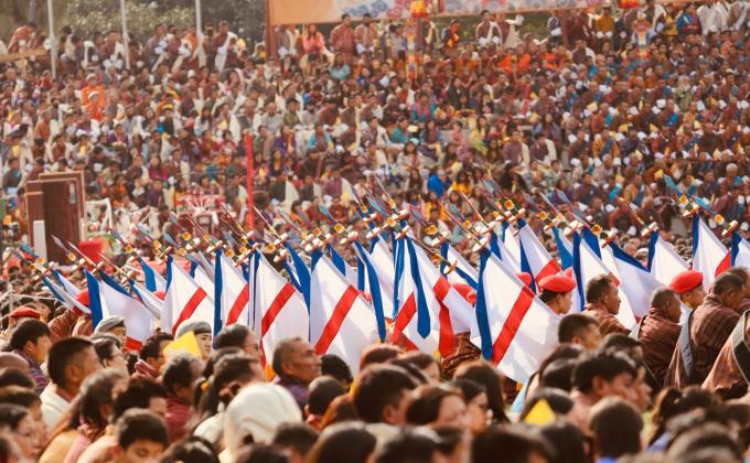 67 Young Volunteers participated during the National Day Celebrations”