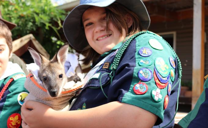 Tiandi Wildlife Sanctuary Messengers of Peace and Australian Scout Medallion Project