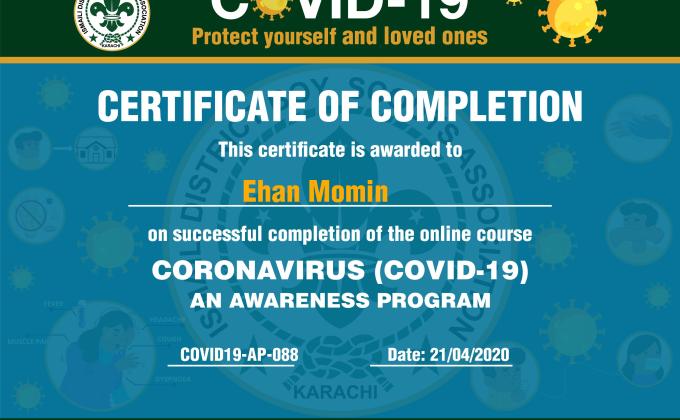 Corona Vairus ( COVID-19 ) An Awareness Program