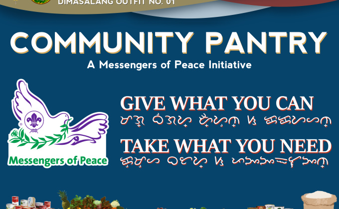 NESAPh Jose Protacio Rizal Chapter 2 and Dimasalang Outfit No. 01 Community Pantry