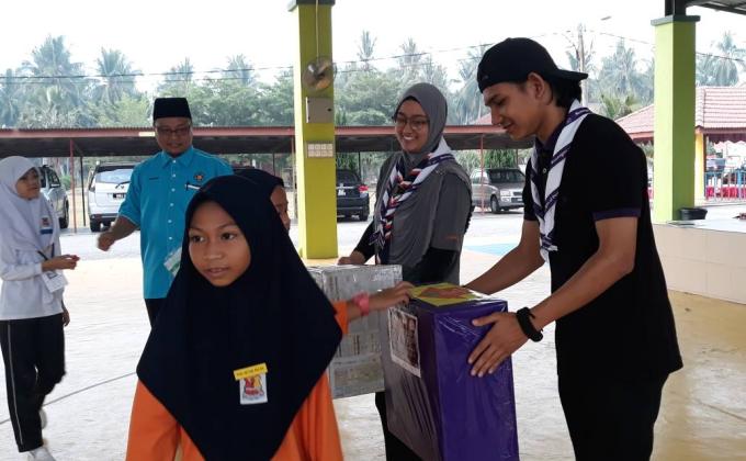 Reuse Recycle Garden Project (SWA Voluntary Service)  - Program with SK Asam Jawa