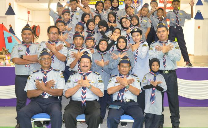 Perkhemahan Keris Gangsa & Keris Perak Pengakap Kanak-Kanak (PKK) Daerah Samarahan 2018