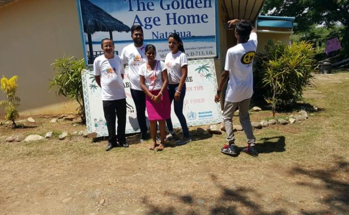 Peace- A Little Time With Senior Citizens 