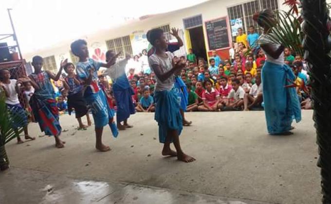 Bringing Out Peace Through Observing Teachers', Childrens' And Fiji Day.