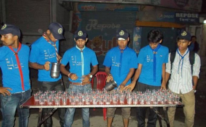 free water distribution service campaign 