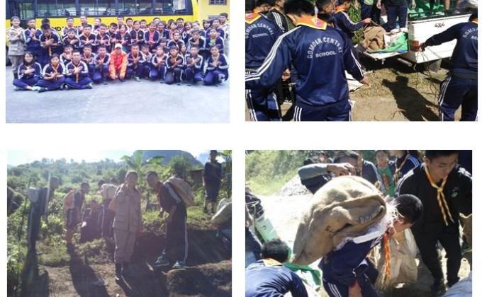 Construction of Meditation Centre