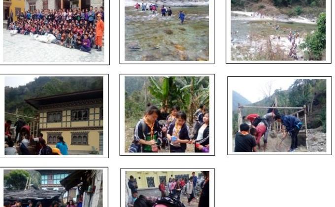 Community service for a monastery