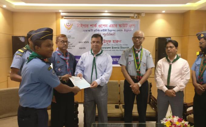 Celebrating Air Scouts Day and Certificates Giving Ceremony of Day Camp 2019