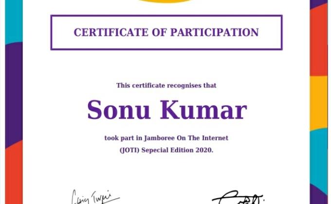 [D] Digital Scouting Guiding
➢ Challenge 1 – #Special JOTI, 3 – 5 April 2020