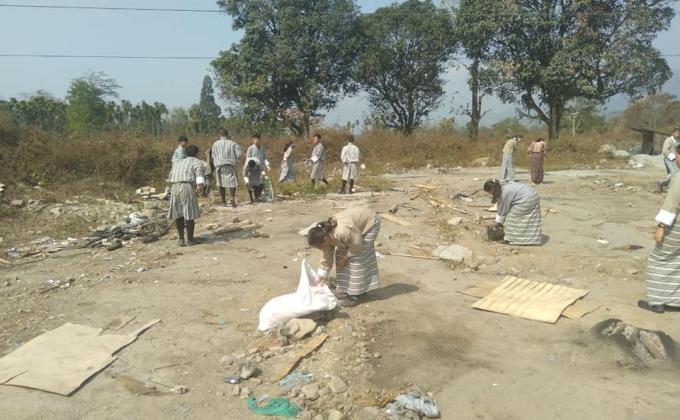 His Majesty Birthday Celebration through Cleaning Campaign