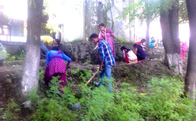 cleanly ness camp in college campes