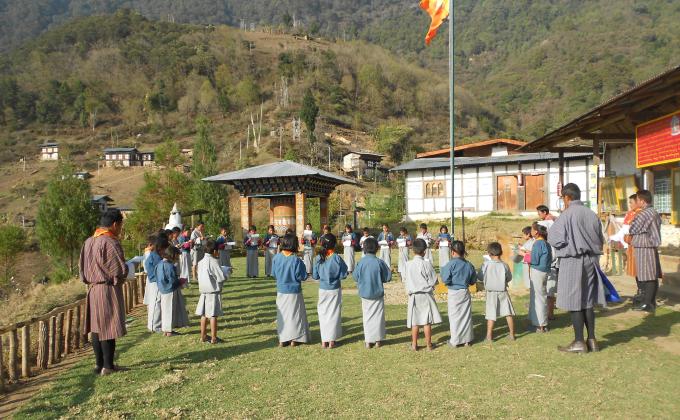 Closing of scouting program for first term, 2017