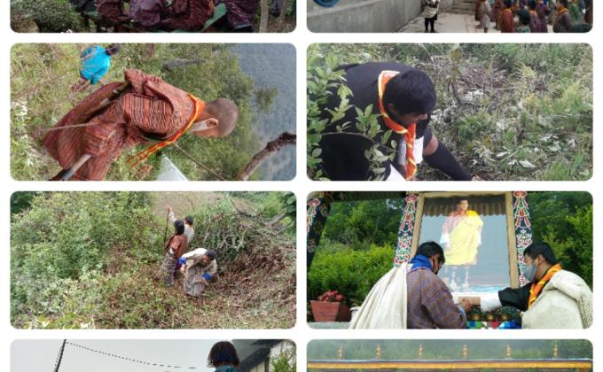 social forestry day coinciding with coronation day of our fourth druck gyelpo 